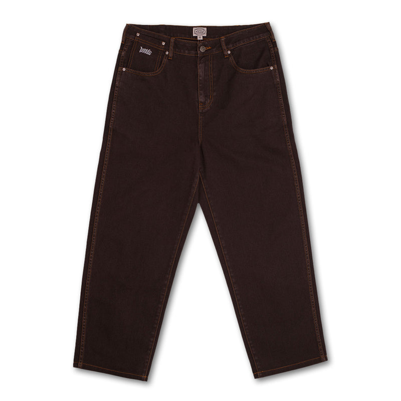 Hoddle Ranger Jean - Brown Contrast Stitch