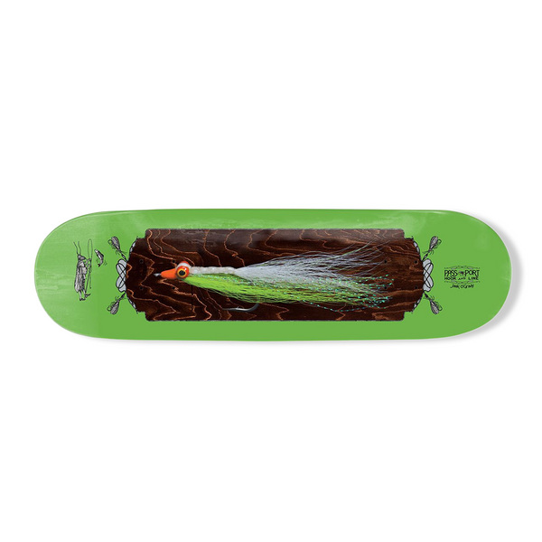 Pass~Port Hook & Line Skateboard Deck - Jack O'Grady