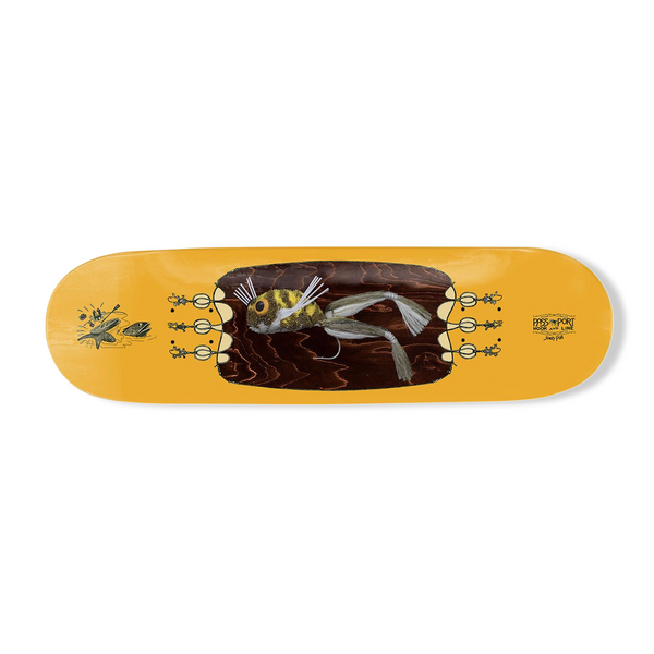 Pass~Port Hook & Line Skateboard Deck - Josh Pall