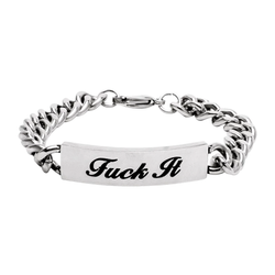 Huf Fuck It ID Bracelet