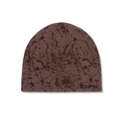 ICHPIG Splatter Reversible Beanie - Black / Umber