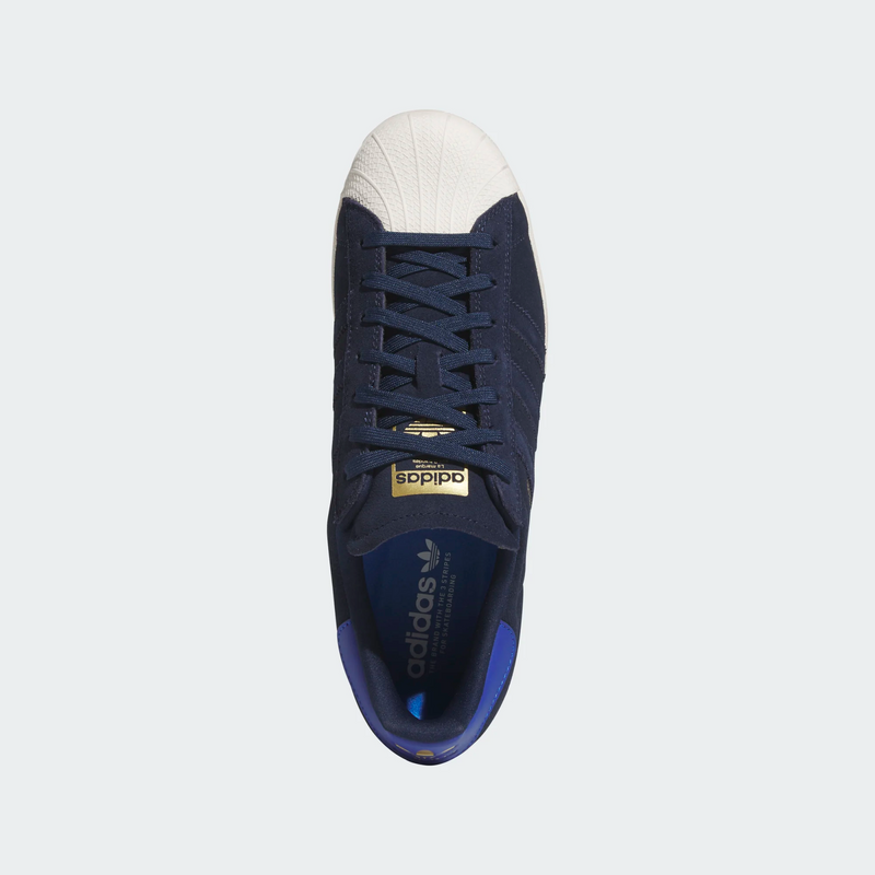 Adidas superstar blue 2024 velvet