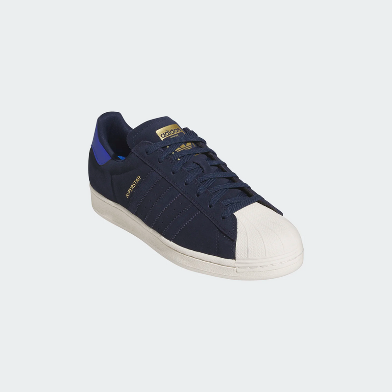 Adidas superstar sales shoes navy blue