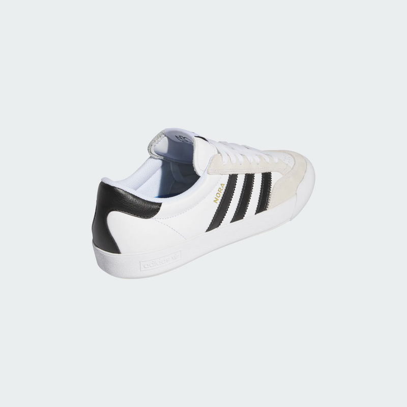 Adidas Nora - White / Black / Gold