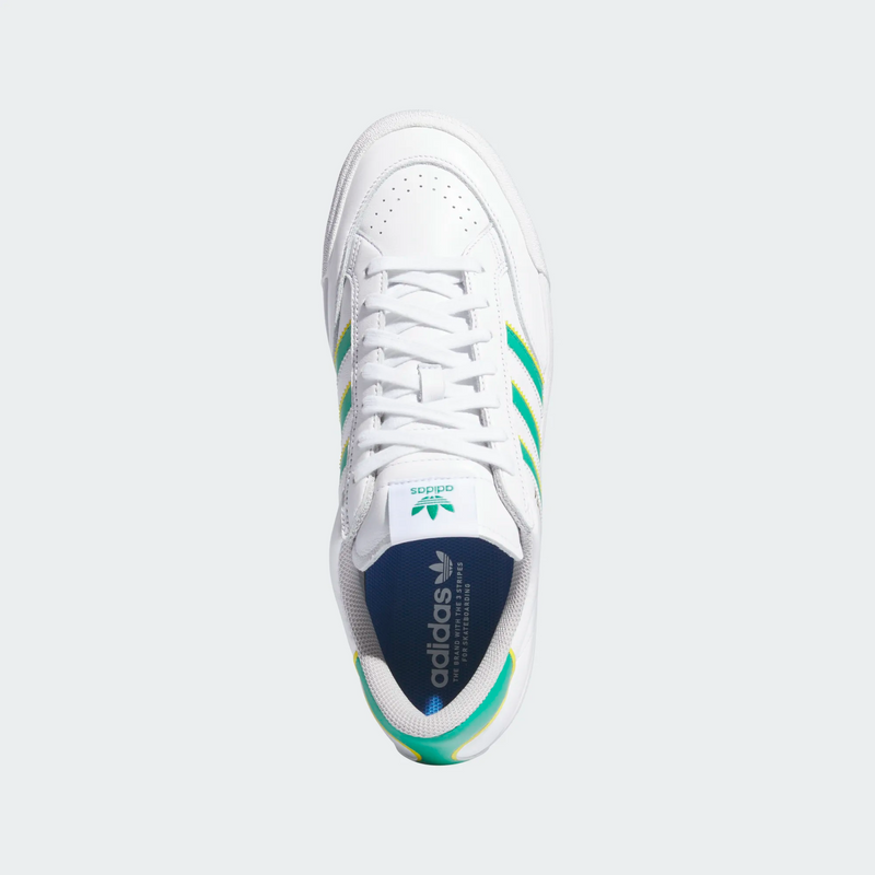 Adidas Nora 'Edberg' - White / Court Green / Yellow