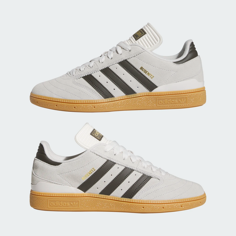 Adidas Busenitz Pro - Crystal White / Shadow Olive / Gum