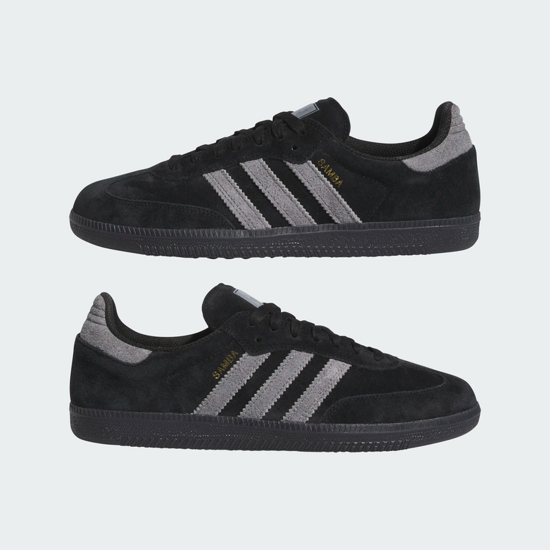 Adidas Samba ADV - Black / Grey / Gold