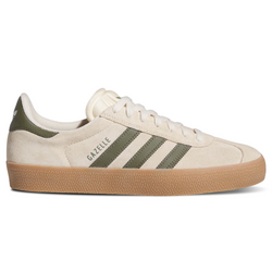 Adidas Gazelle ADV - Ecru Tint / Focus Olive / Gum