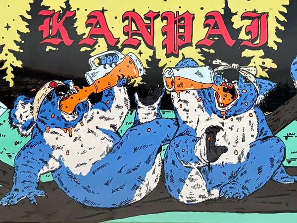 Kanpai x Hirotton Koala Skateboard Deck