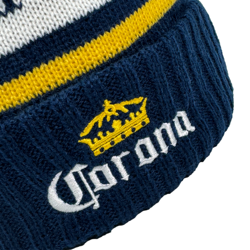 Corona Pillowline Beanie - Navy