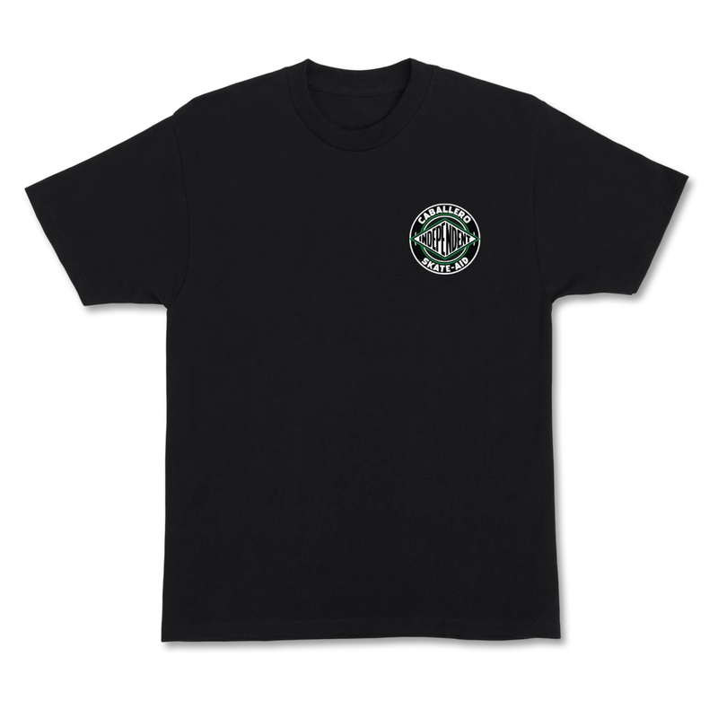 Steve Caballero x Skate Aid Independent Heavyweight Tee - Black