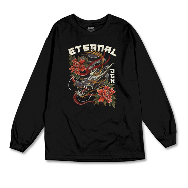 DGK Infinity Long-sleeved Tee - Black