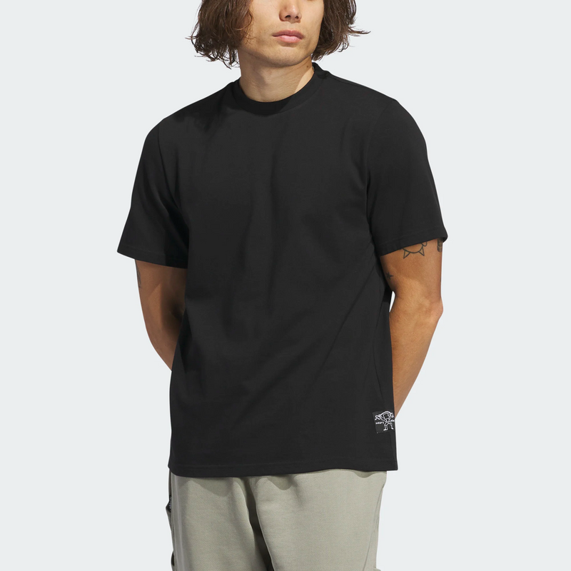 Adidas Shmoofoil Heavyweight Embroidery Tee - Black