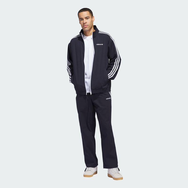 Adidas Superfire Skate Track Jacket -  Navy / White