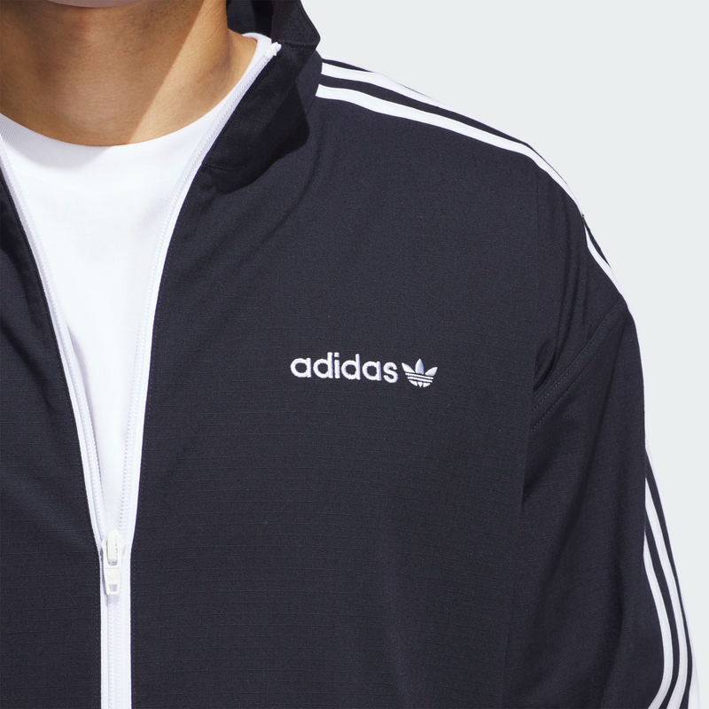 Adidas Superfire Skate Track Jacket -  Navy / White