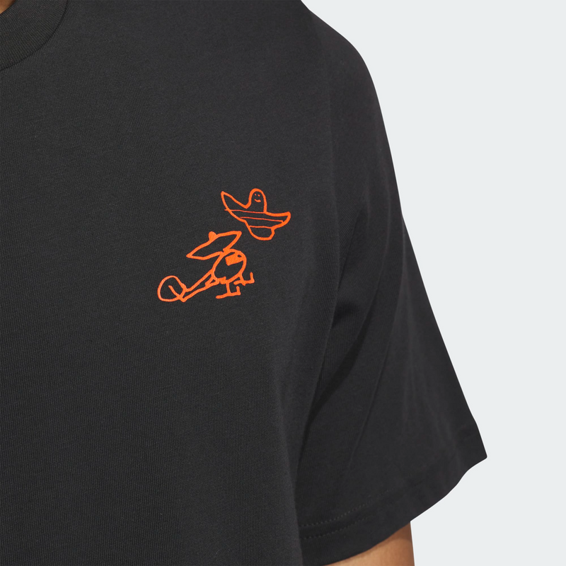 Adidas Shmoofoil G II Tee - Black / Orange