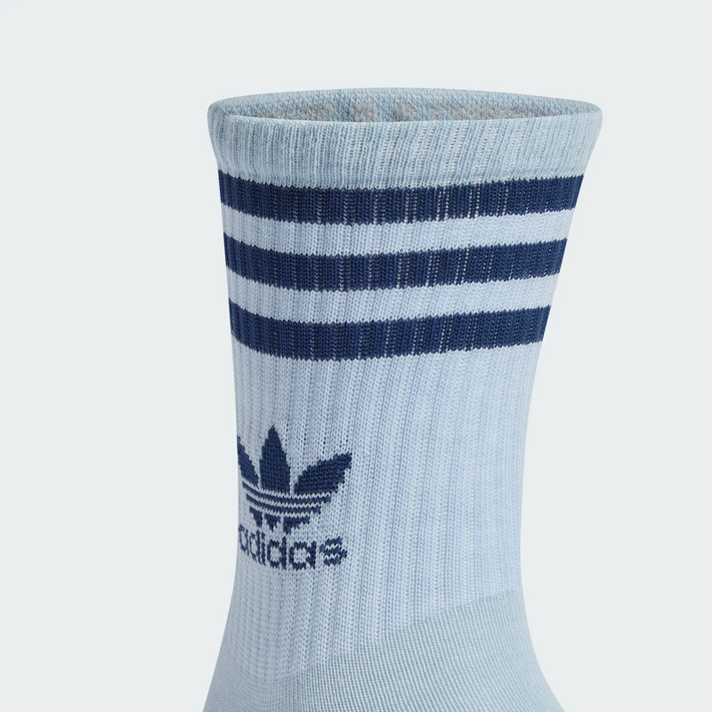 Adidas Crew Socks - Wonder Blue / Night Indigo / White