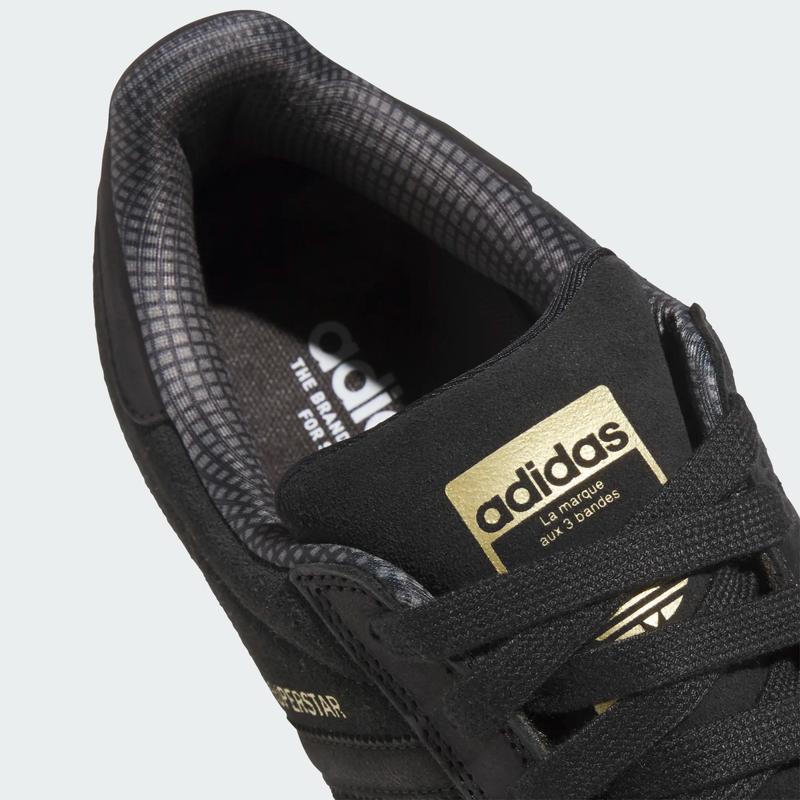 Adidas Superstar ADV - Black / Black / White Evolve Skate Store Adidas Superstar ADV - Black / Black / White Evolve Skate Store