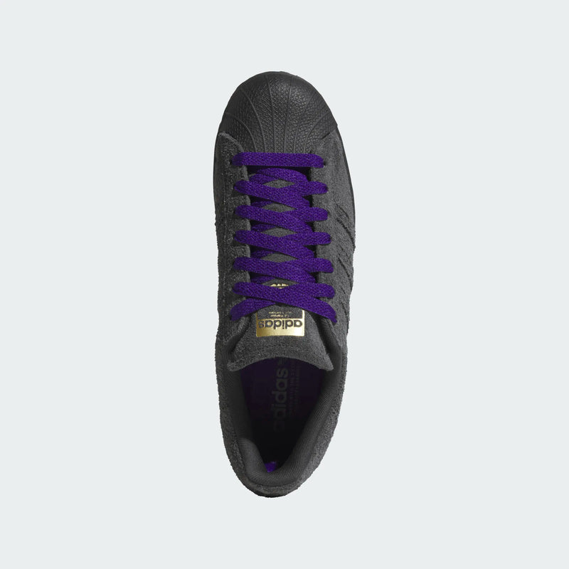 Adidas Superstar ADV - Carbon / Carbon / Purple