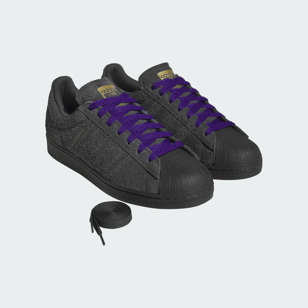Adidas Superstar ADV - Carbon / Carbon / Purple