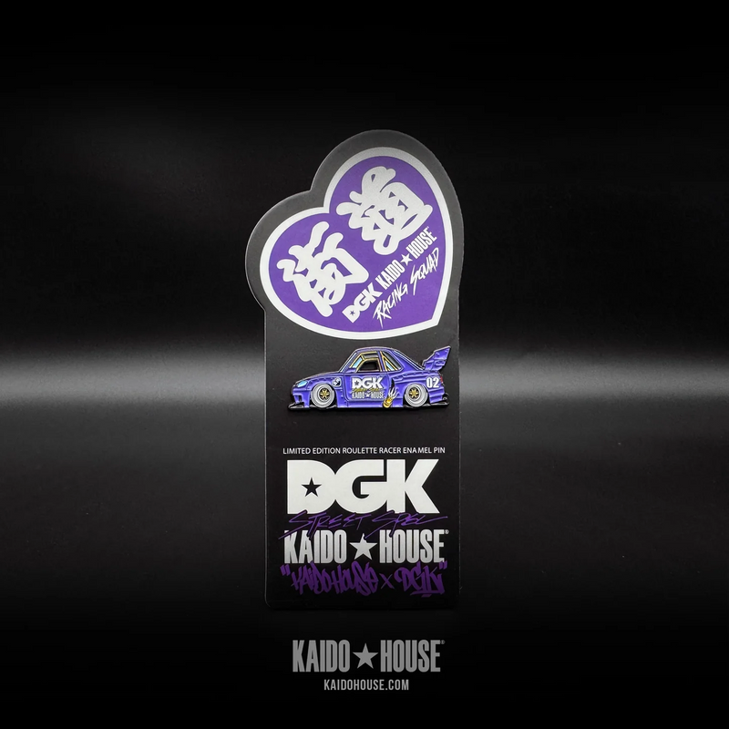 DGK x Kaido House Roulette Racer Pin