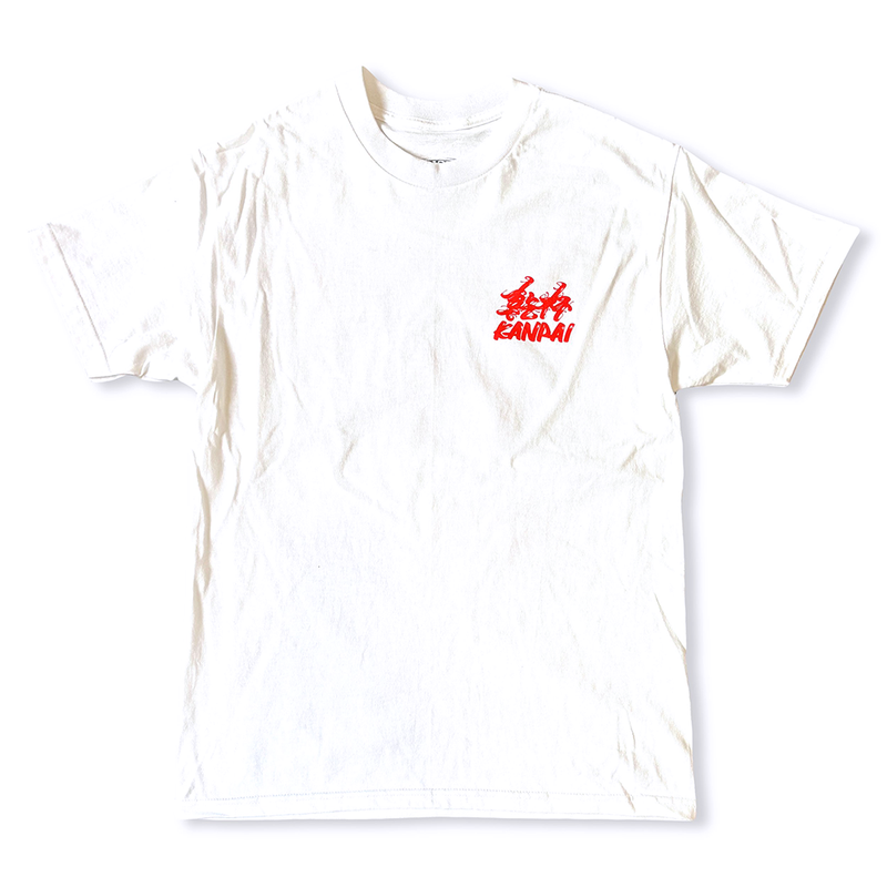 Kanpai Snake Tee - White