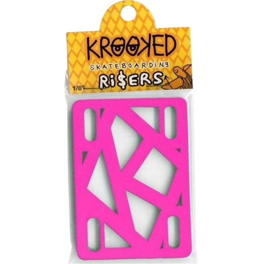 Krooked Riser Pads 1/8" - Pink