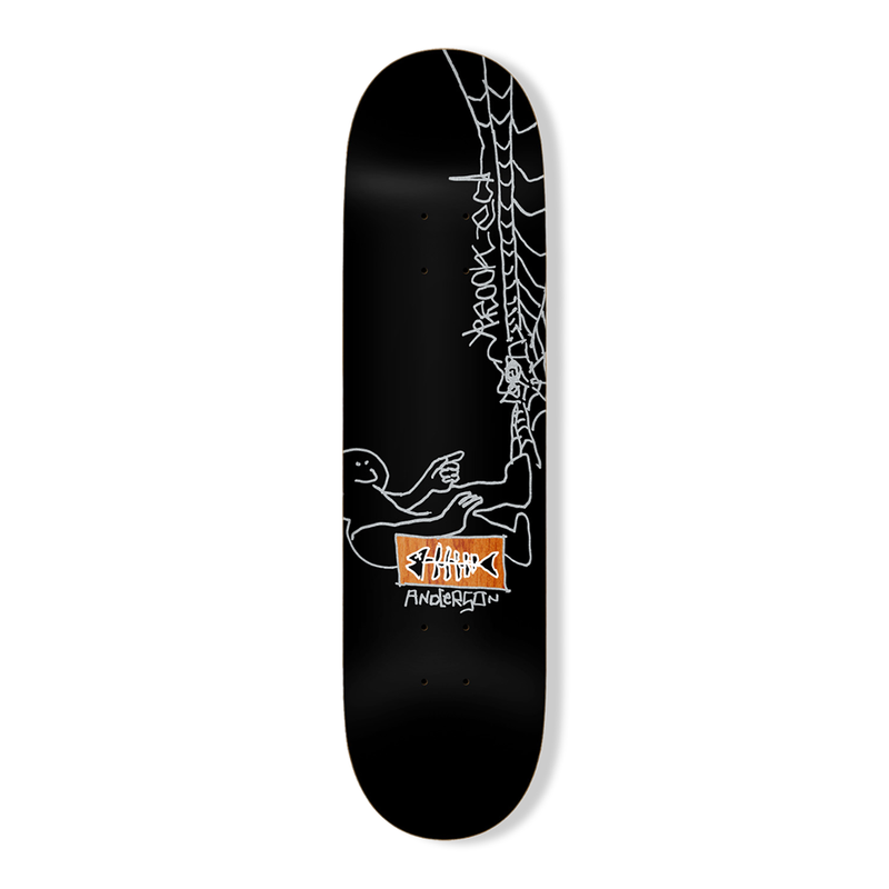 Krooked Anderson Gone Fishing Skateboard Deck - 8.38