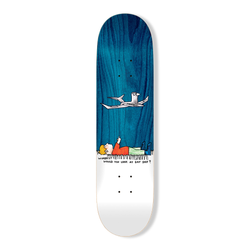 Krooked Worrest Would Twin Tail Slick Skateboard Deck - 8.30"