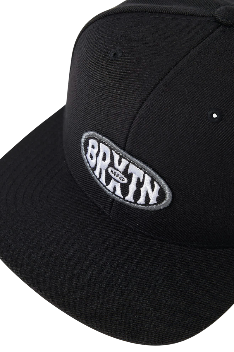 Brixton Largo MP Snapback - Black
