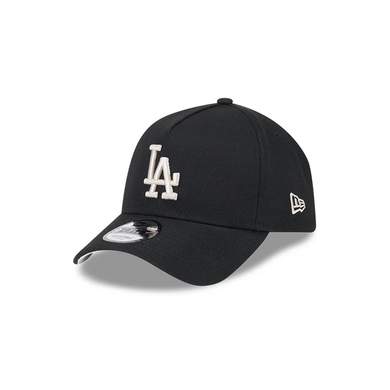 Los Angeles Dodgers Black / Stone 9FORTY A-Frame New Era Snapback