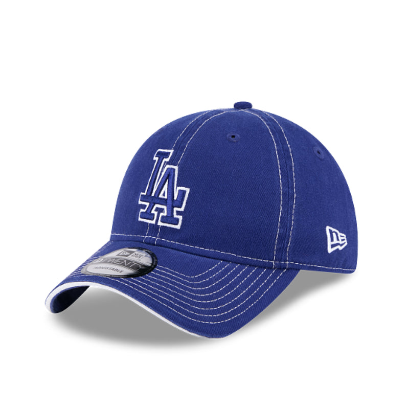 New Era Contrast Team 9TWENTY Los Angeles Dodgers Snapback - Royal Blue