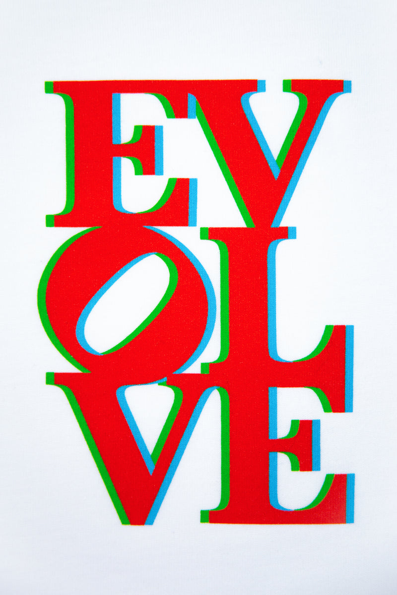 Evolve Love Park Tee - White – Evolve Skate Store