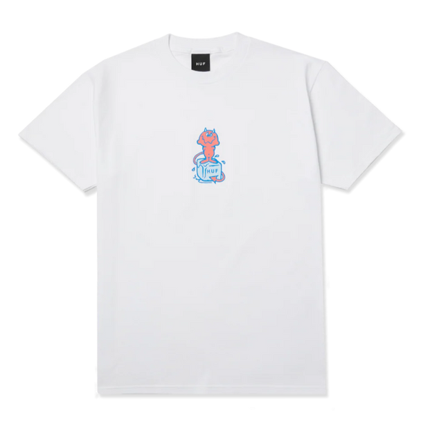 HUF Melt Tee - White