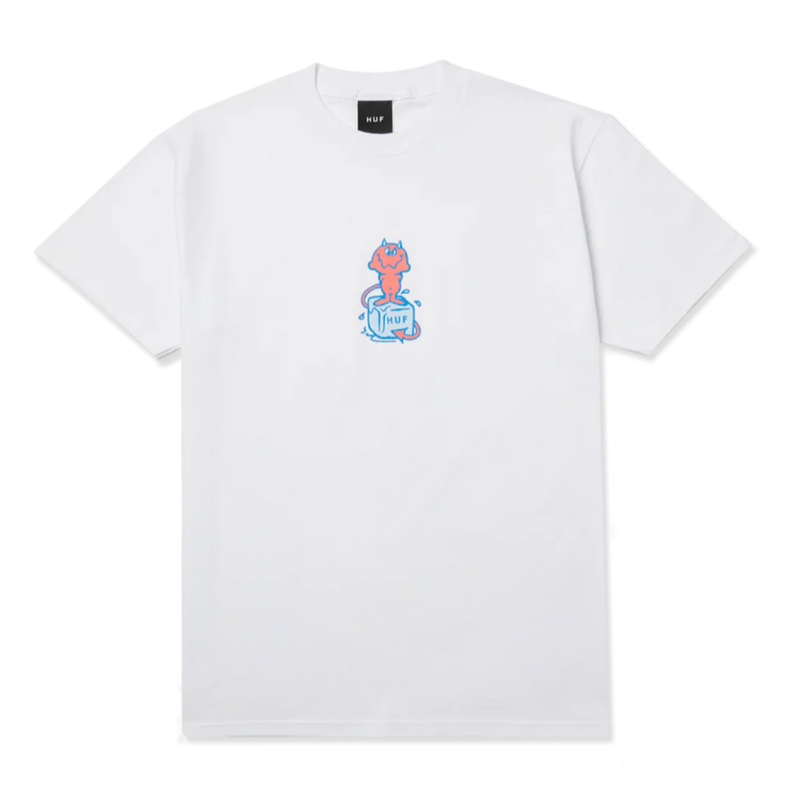 HUF Melt Tee - White