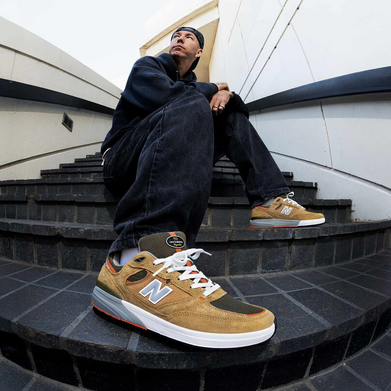 New Balance Numeric Andrew Reynolds 933 - Camel / Dark Brown
