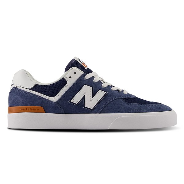 New Balance Numeric 574 Vulc - Vintage Indigo / White