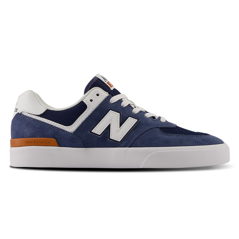 New Balance Numeric 574 Vulc - Vintage Indigo / White