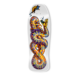 Santa Cruz Jeff Kendall Snake Reissue Skateboard Deck White