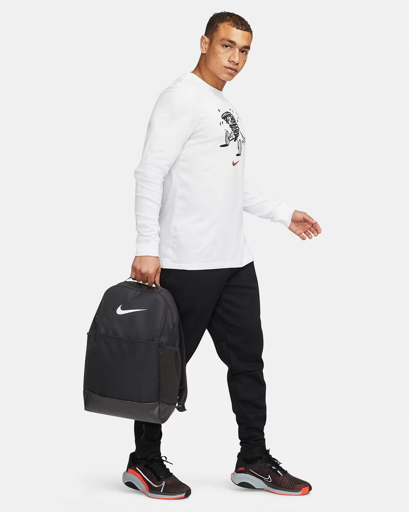 Nike Brasilia 9.5 Medium 24L Backpack - Black