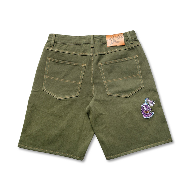 DGK Nozzle Denim Shorts - Green