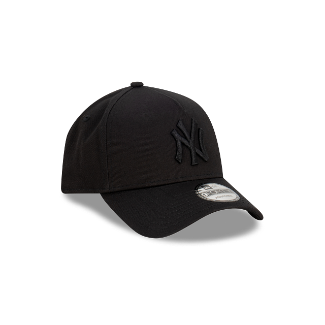 New Era 9FORTY A-Frame New York Yankees Black Official Team Colour Snapback