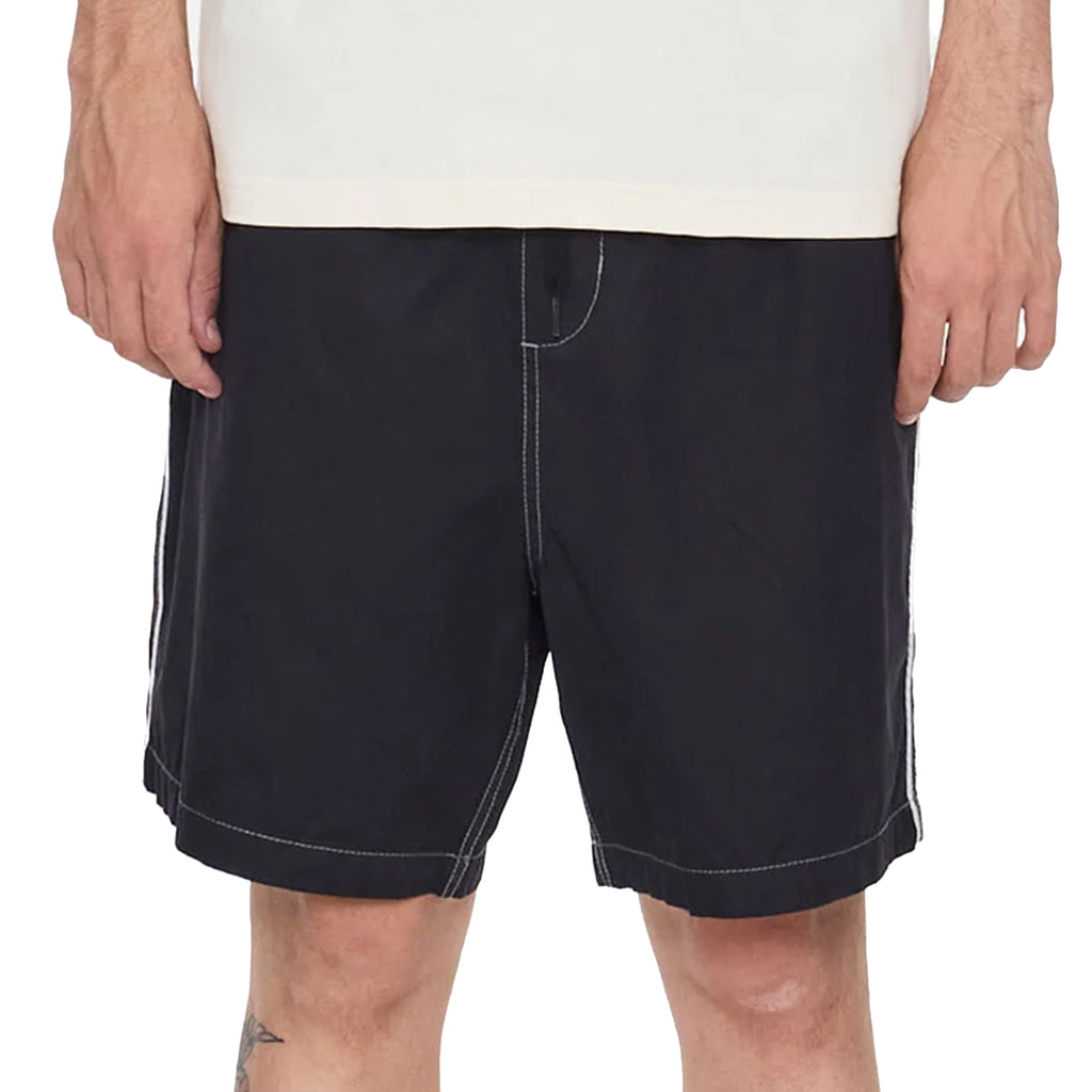 Worship Frequency Baggy Nylon Short – Black – Evolve Skate Store