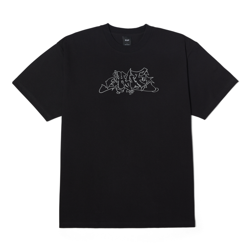 HUF Outlines Tee - Black