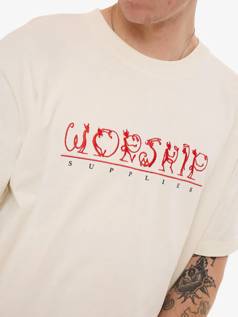 Worship Movement Tee - Bone