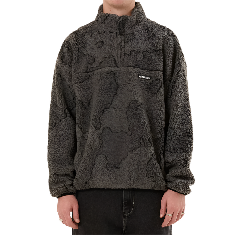 Worship Delirium Quarter Zip Sherpa Fleece