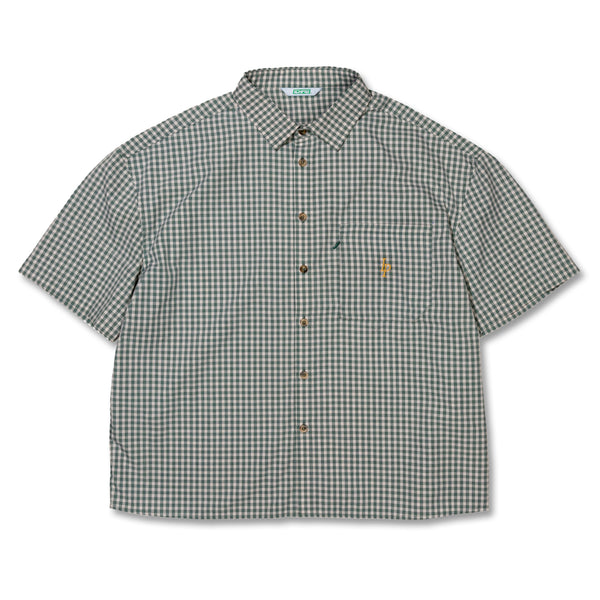 ICHPIG Heritage Plaid Shirt - Cream / Forest