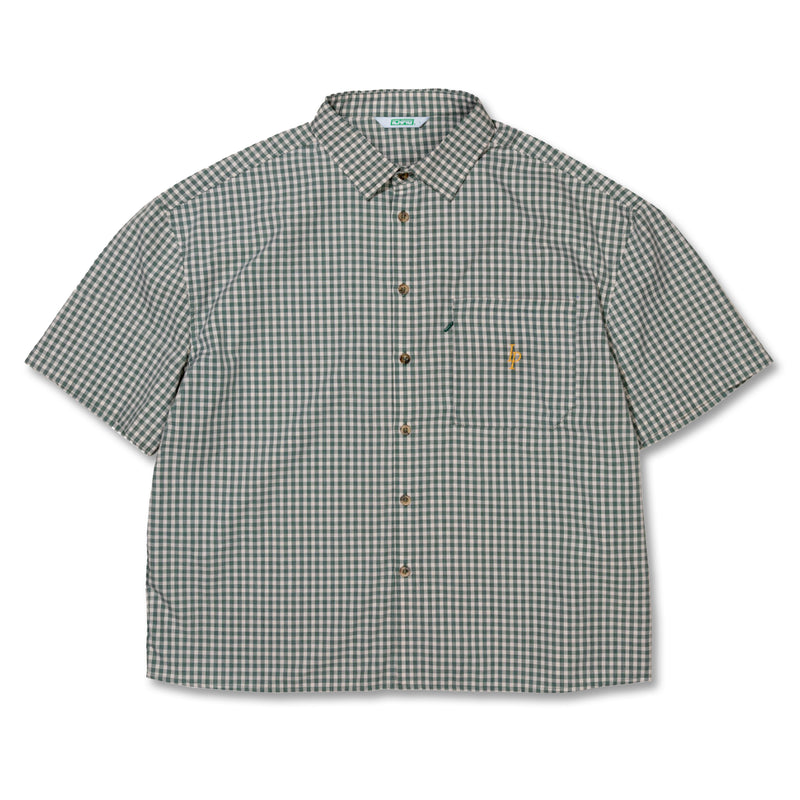 ICHPIG Heritage Plaid Shirt - Cream / Forest