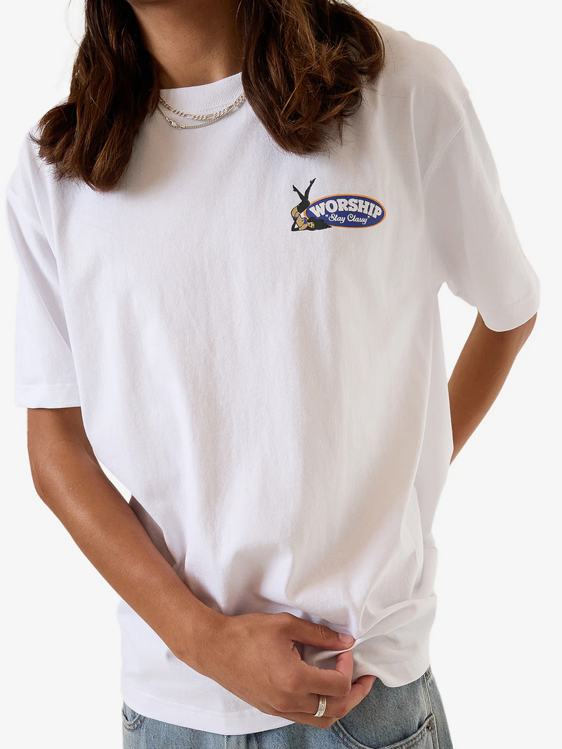 Worship All Class Tee - White