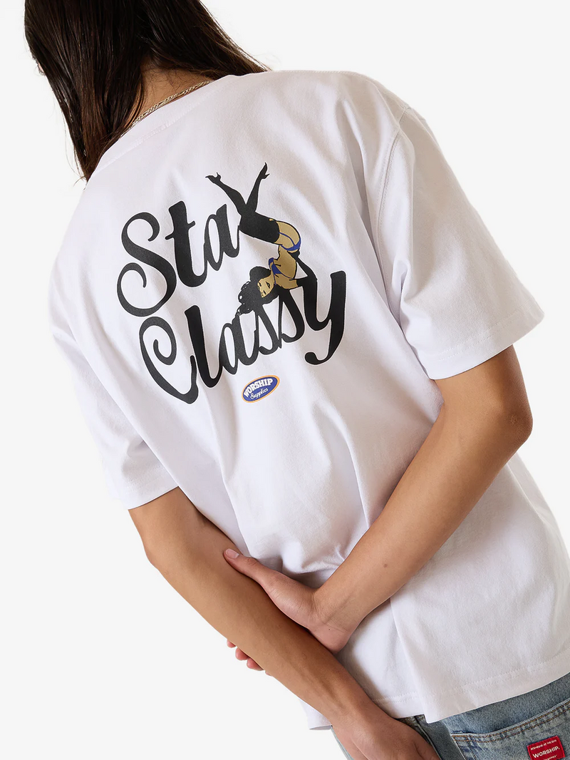 Worship All Class Tee - White